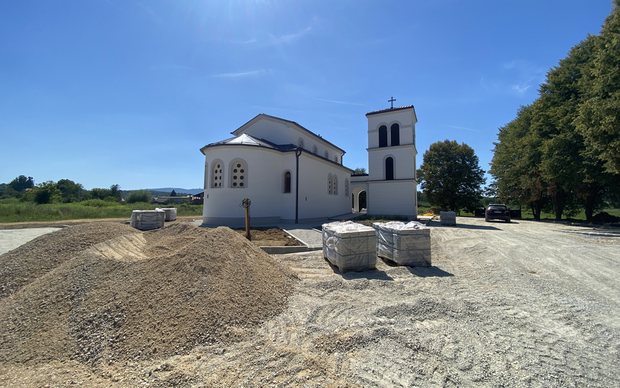Nova pravoslavna crkva u Vrginmostu (Foto: Tamara Opačić)