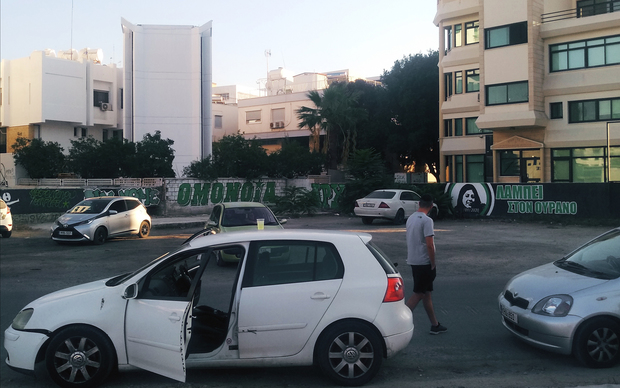 Mural posvećen navijačici Skevi na parkiralištu kod nekadašnjeg fan kluba (Foto: Ivana Perić)