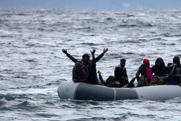 Migranti iz zemalja supsaharske Afrike pokušavaju doći do otoka Lezbosa (Foto: Alkis Konstantinidis/Reuters/PIXSELL)