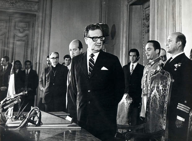 Allende objavljuje nacionalizaciju rudnika bakra u rujnu 1971. (Foto: Wikimedia Commons)