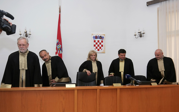 Javna sjednica Vrhovnog suda u slučaju Branimira Glavaša 2016. (Foto: Tomislav Miletić/PIXSELL) 