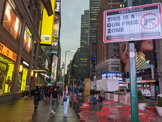 Times Square – zona bez oružja (Foto: Jerko Bakotin)