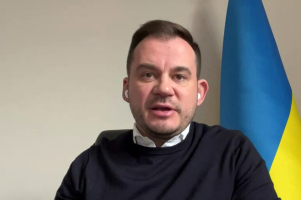 Ukrajinski ministar ekonomije – Oleksandr Griban (Foto: Screenshot/Sky News)