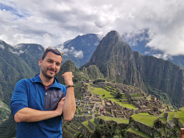 Marin Prvan na Machu Picchuu 