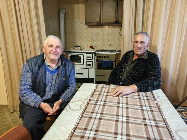 Dugogodišnji prijatelji – Sava Sendić i Nedo Božić (Foto: Dušan Velimirović)