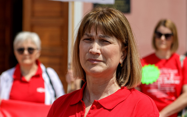 Božica Žilić, predsjednica SOMK-a (Foto: Šime Zelić/ PIXSELL)