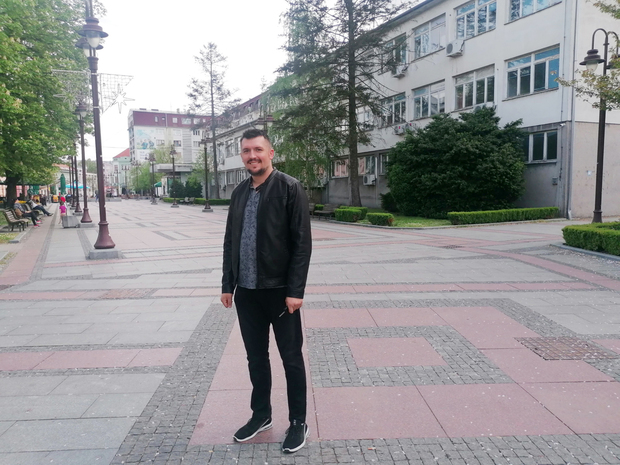 Mustafa Kršo, srednji sin ubijenog Huseina Krše (Foto: Barbara Matejčić)
