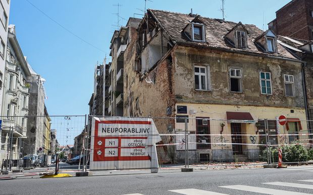 Obnova nikako da se ubrza – centar Zagreba (Foto: Neva Žganec/PIXSELL)